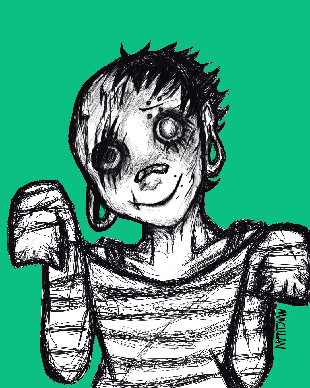 Menina Zumbi — MACULANZICES